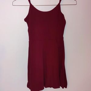 Maroon dress